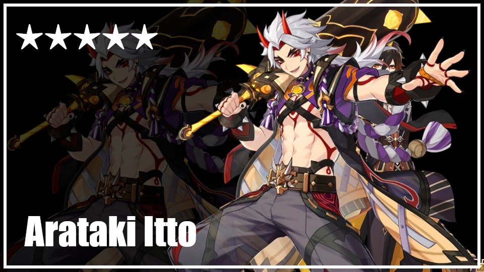 Genshin Impact Arataki Itto Talent and Ascension materials, Constellation,  team, weapon and best build
